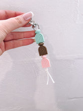 Load image into Gallery viewer, MIA TRIO BEADED KEYCHAIN
