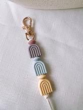 Load image into Gallery viewer, CORY TRIO BEADED KEYCHAIN
