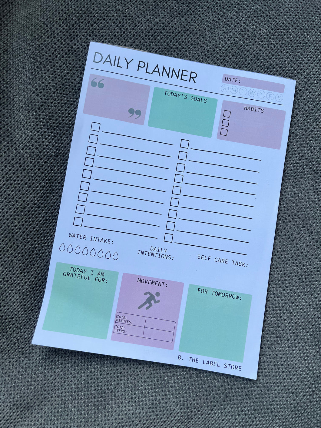 DAILY PLANNER